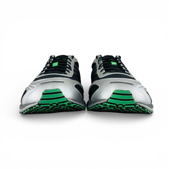 adidas Adizero Adios OG Screaming Green Grey Men\'s Running Shoes Sneakers JQ1612